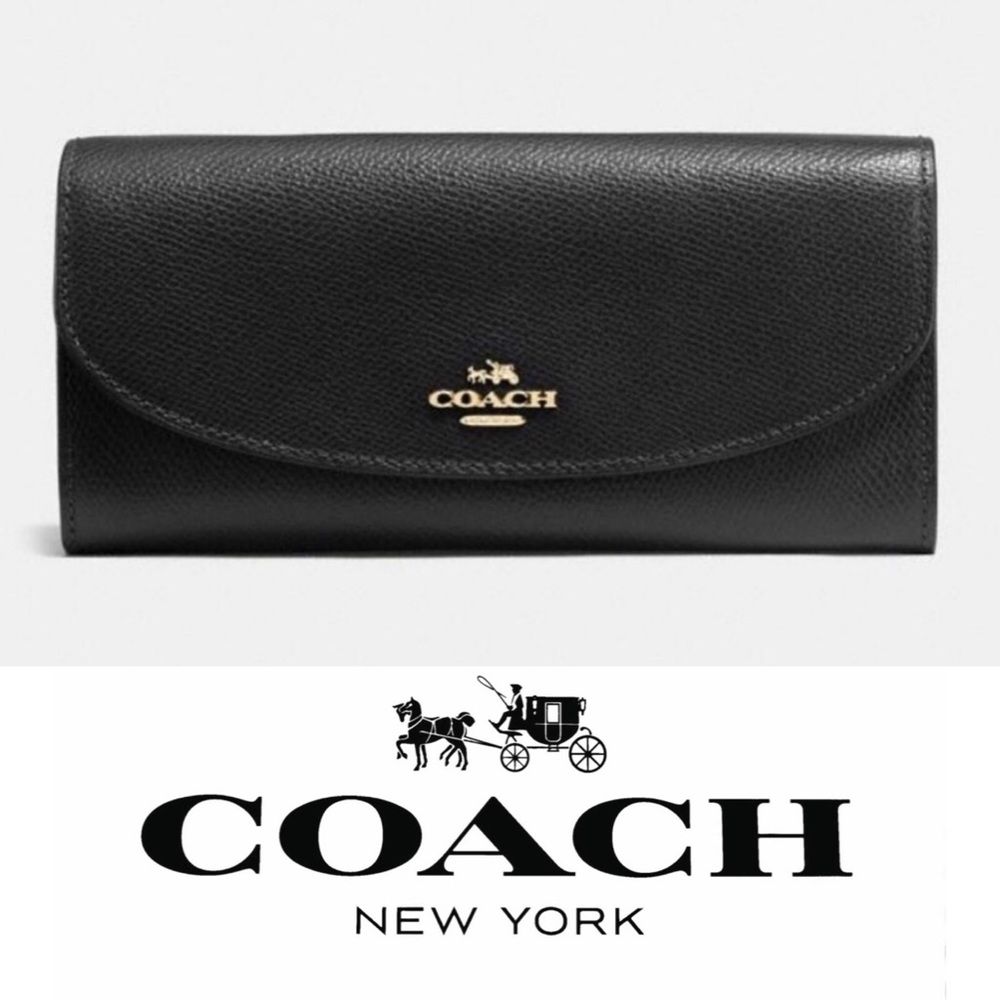 Coach slim envelope wallet - Picture 1 of 8